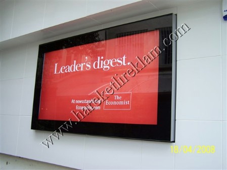 Billboard scrolling systems wall Billboard scrolling systems wall